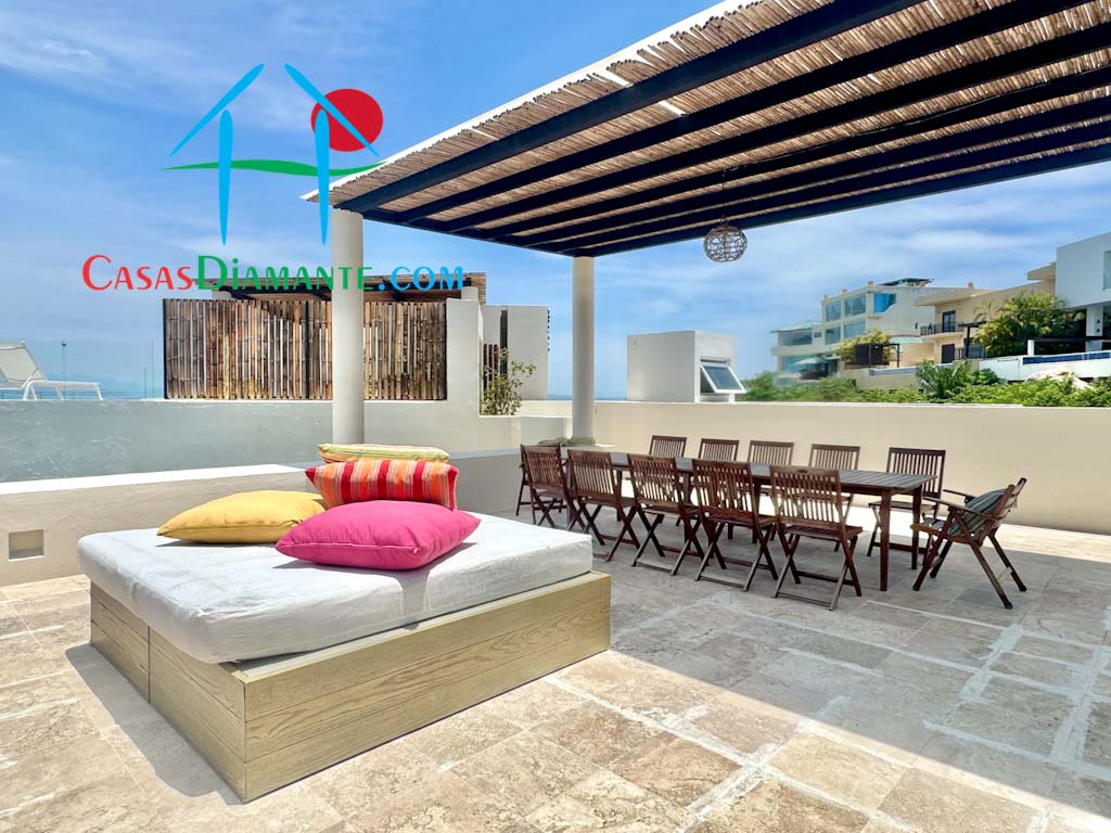Real Diamante Villas Las Rocas - Roof garden 4
